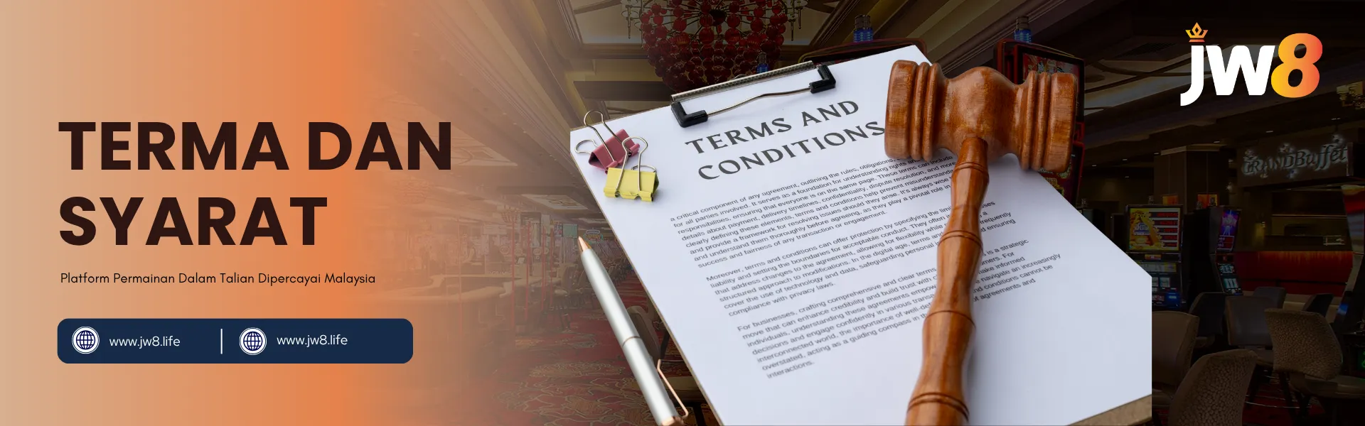 Terma dan Syarat JW8 Malaysia 2025 | Peraturan Undang-undang & Perjanjian Pemain untuk Permainan Kasino Dalam Talian Terma dan Syarat JW8 Malaysia – Peraturan Rasmi dan Garis Panduan Undang-undang untuk Pemain Kasino Dalam Talian di Platform Permainan Dipercayai pada 2025