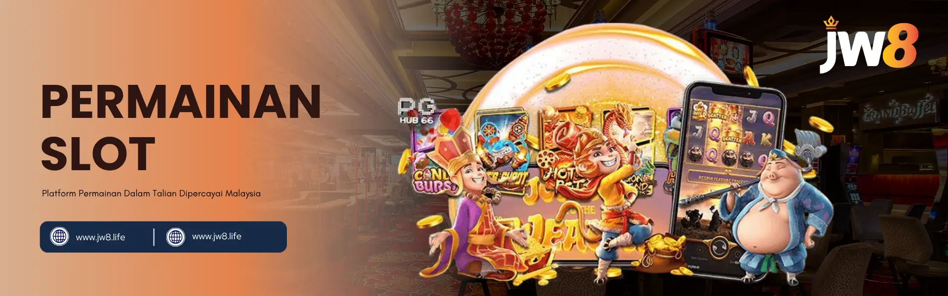 JW8 Slot Games Malaysia 2025 | Putar & Menang dengan Pembekal Slot Dalam Talian Teratas Permainan Slot JW8 Malaysia – Main Slot PG, Pragmatik dan Habanero dengan Jackpot Besar